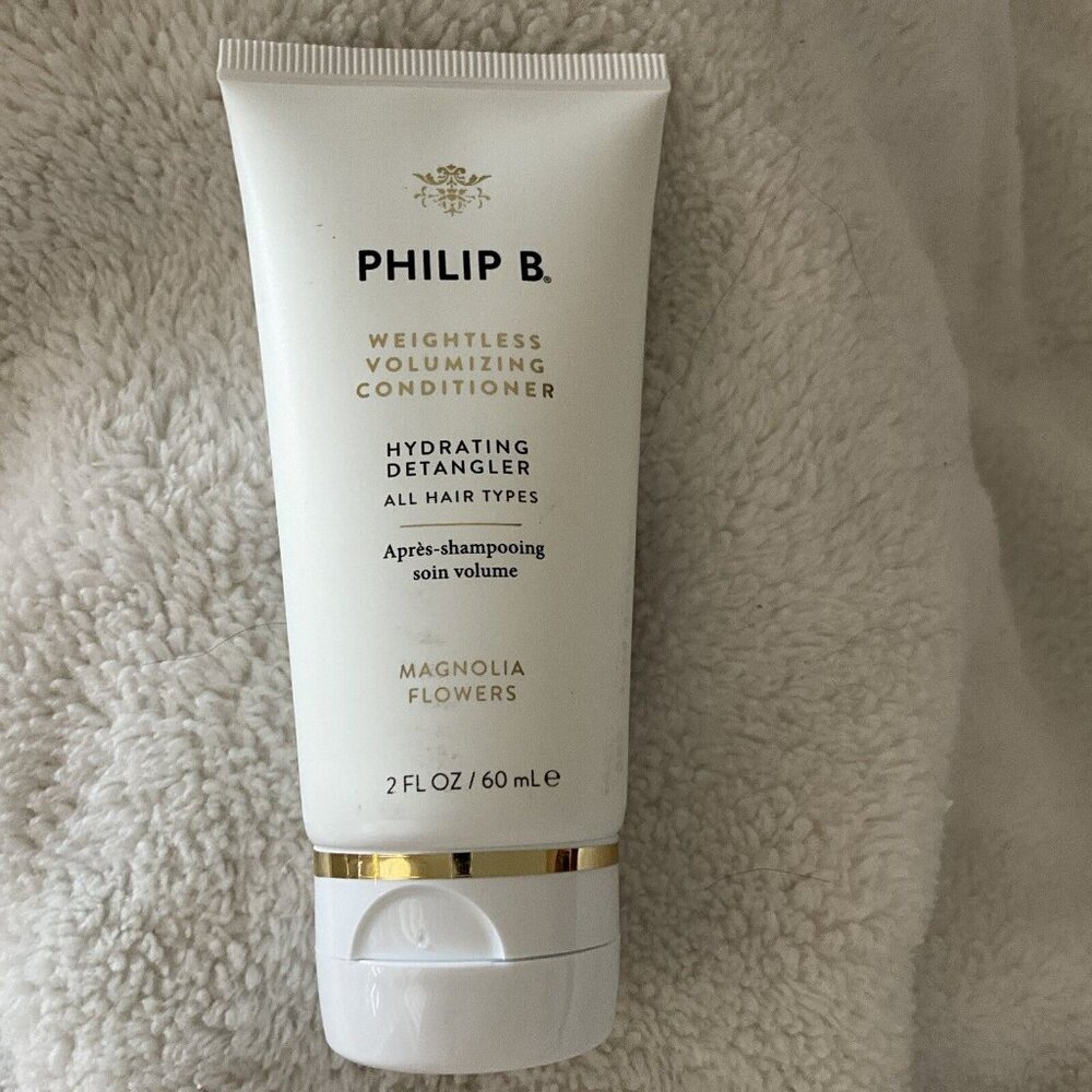 Philip B Weightless Volumizing Conditoner Hydrating Detangler 2 oz / 60ml Sealed